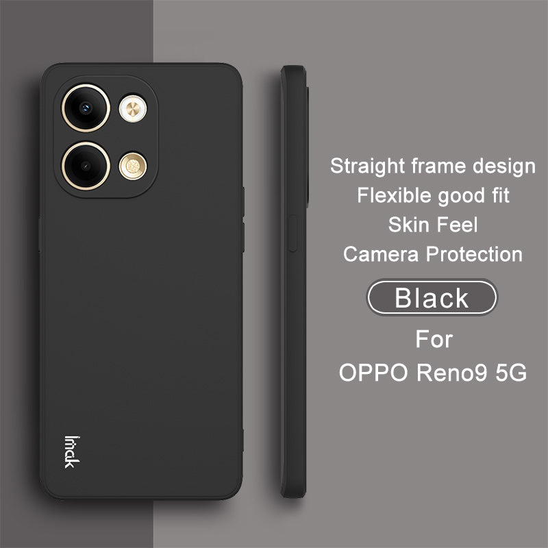 IMAK UC-4 Series for Oppo Reno9 5G Reno9 Pro 5G Precise Cutout Camera Protection Anti-drop Cover Straight Edge TPU Anti-scratch Case IMAK UC-4 Series for Oppo Reno9 5G Reno9 Pro 5G Precise Cutout Camera Protection Anti-drop Cover Straight Edge TPU Anti-scratch Case